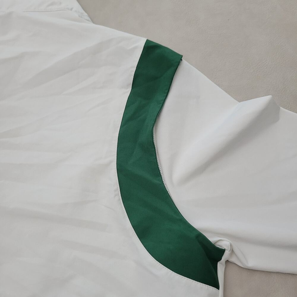 Mens Nike XL White Michigan State Spartans Sideline Lockdown Half Zip Jacket - Picture 9 of 13